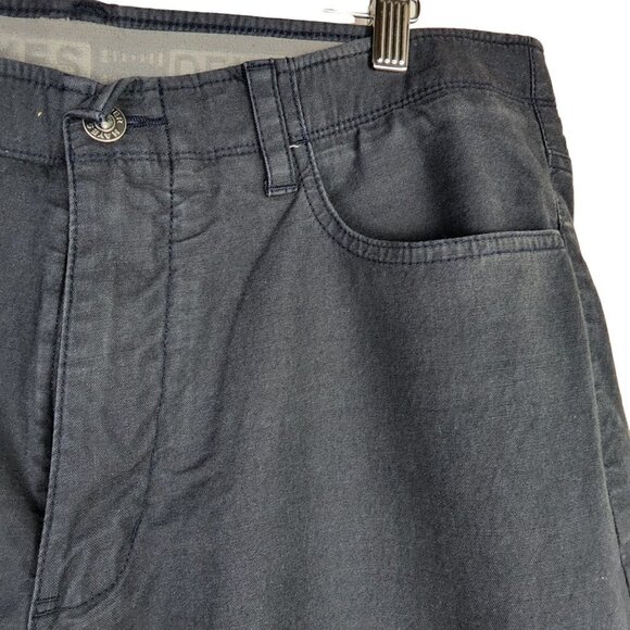 Denver Hayes Men's Stretch 5 Pocket Athletic Chinos Brushed Blue 36x30 - Picture 2 of 12